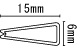 Ｒ６×１５号